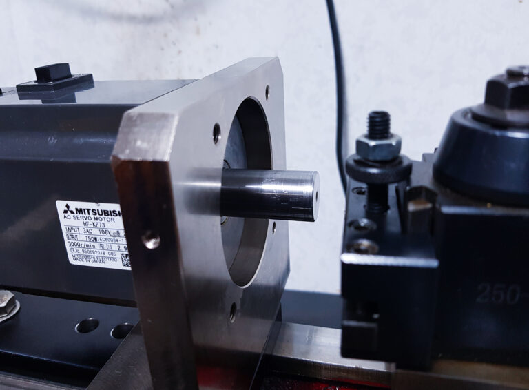A Technician’s Trick for Machining a Servo Motor Shaft (When You Can’t Take It Apart)