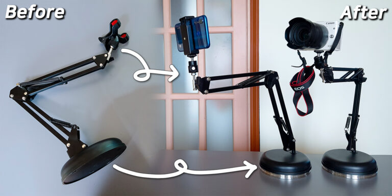 I Turned a $5 Phone Stand into Pro Camera Gear. Here’s How.