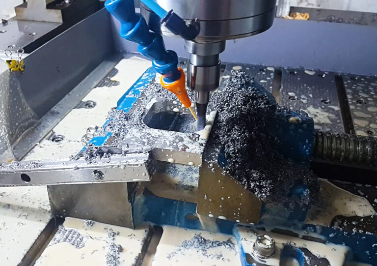 Machining S45C Steel Mounts on a Homemade CNC: A Rigidity Test